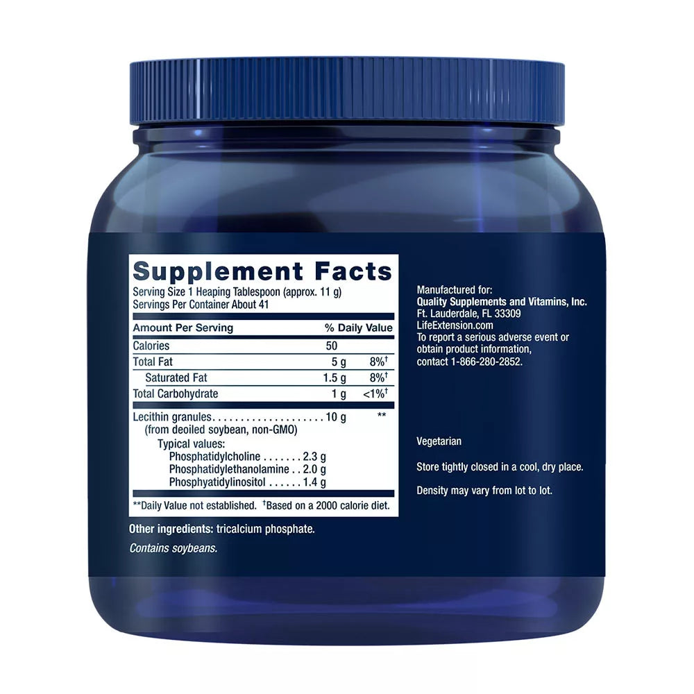 Life Extension Lecithin (454 g)