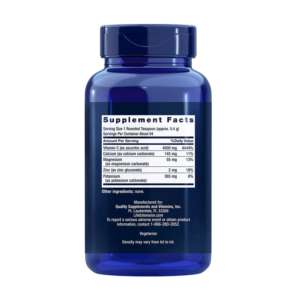 Life Extension Buffered Vitamin C Powder (454 g)