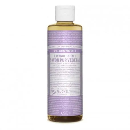 Dr. Bronner's Jábon Líquido Bio 240ml Lavanda