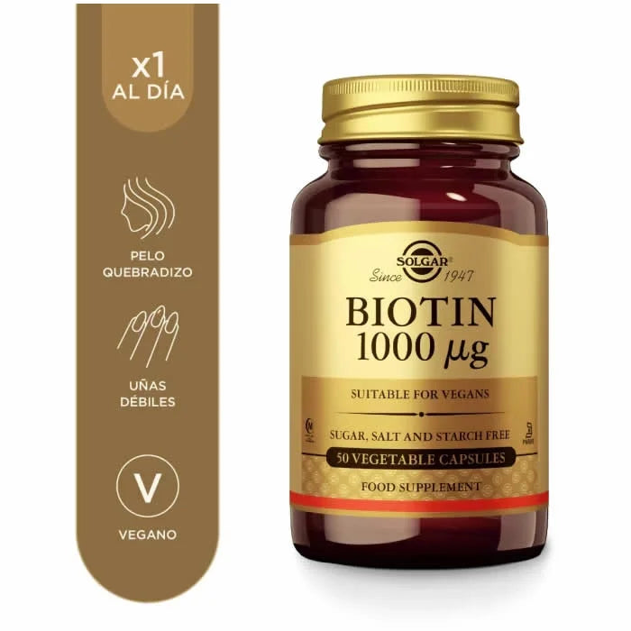 Solgar Biotin 1000 µg 50 Caps