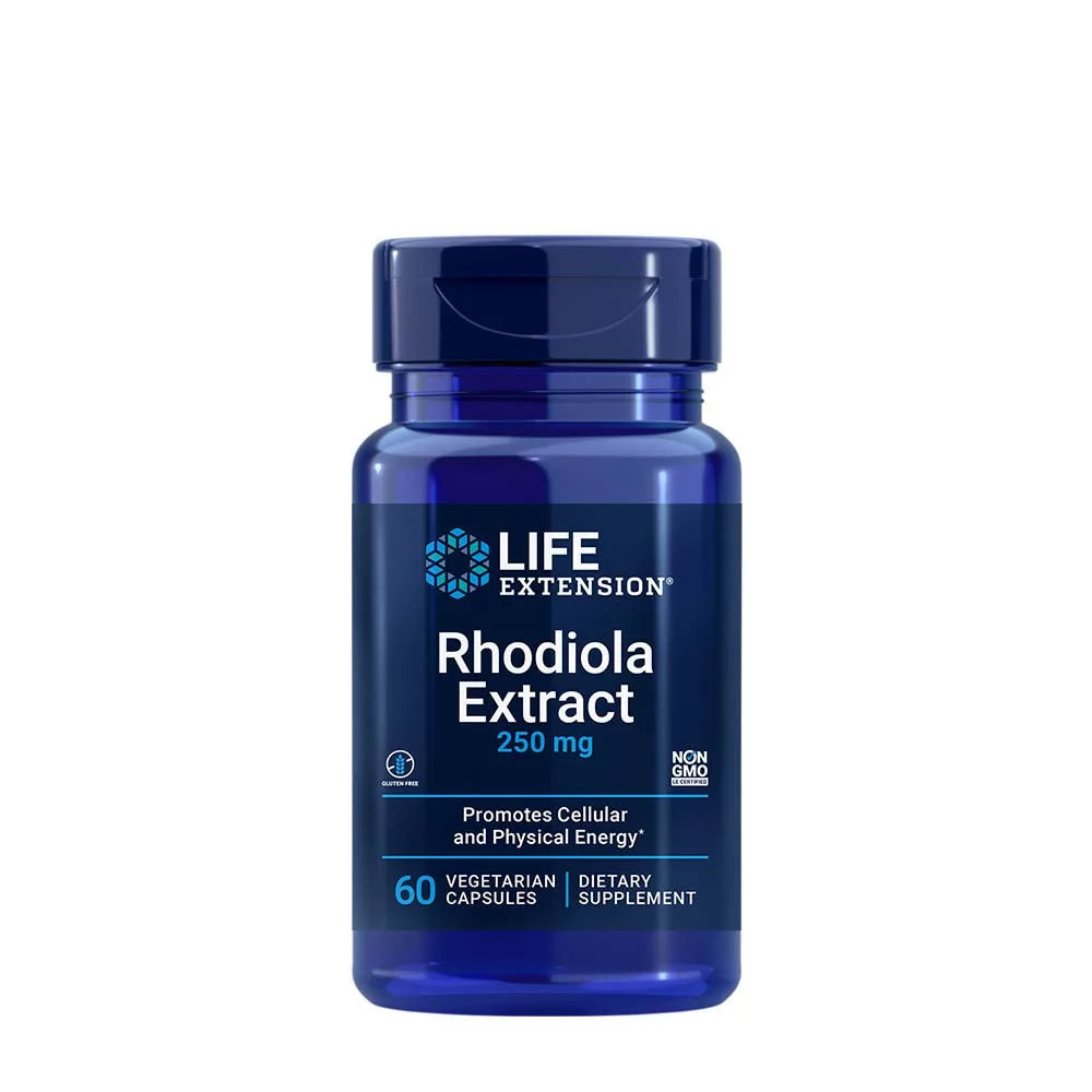 Life Extension Rhodiola Extract 250 mg (60 Veg Capsules)