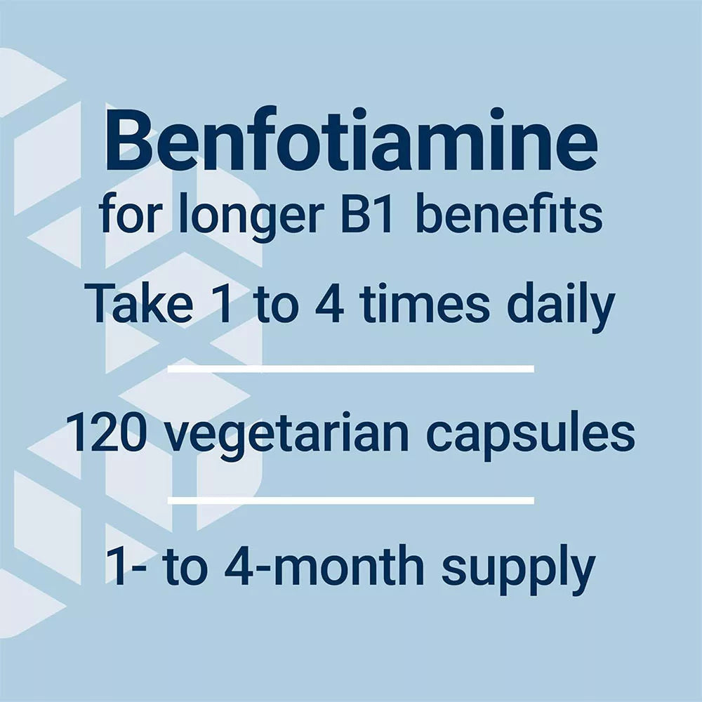 Life Extension Mega Benfotiamine 250 mg (120 Veg Capsules)