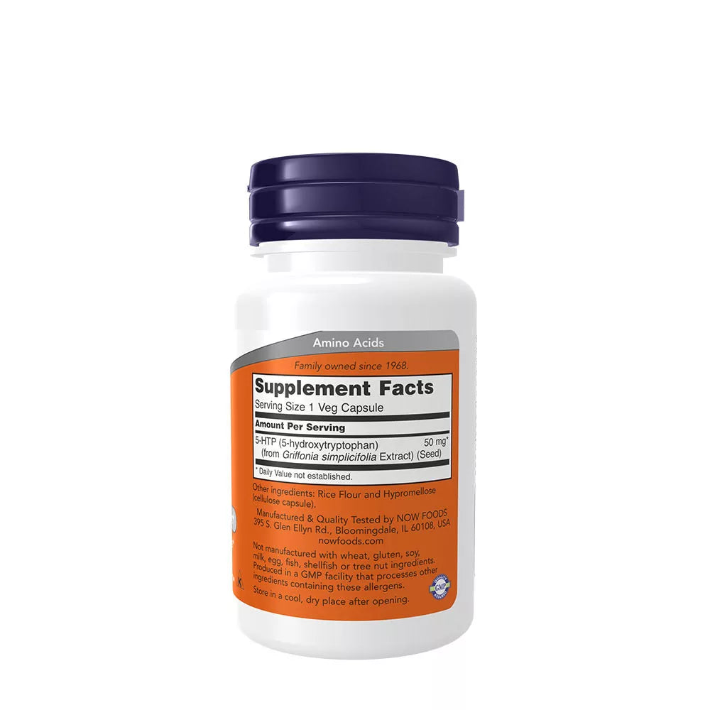 Now Foods 5 HTP 50 mg (30 Capsules)
