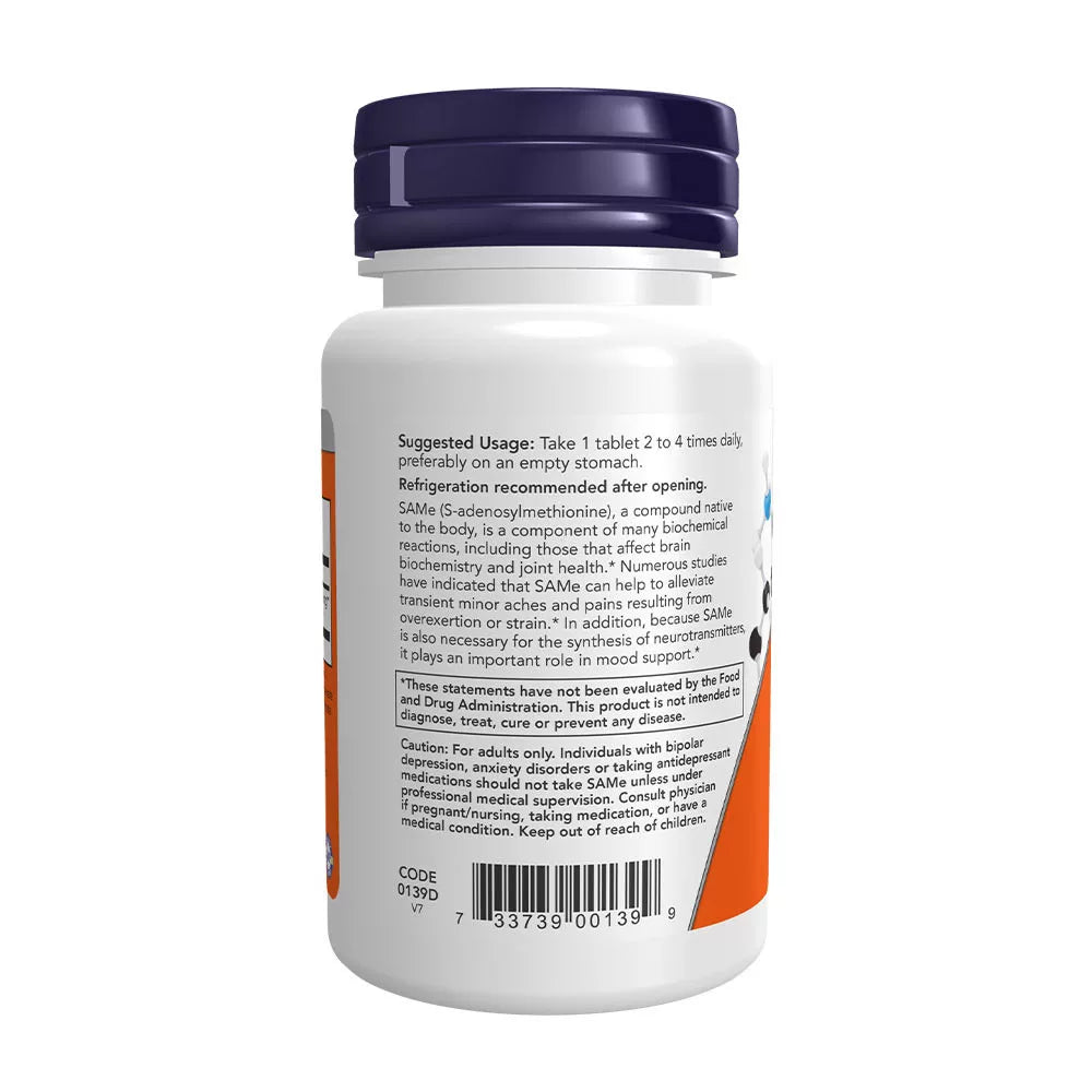 Now Foods SAMe 400 mg (30 Tablets)