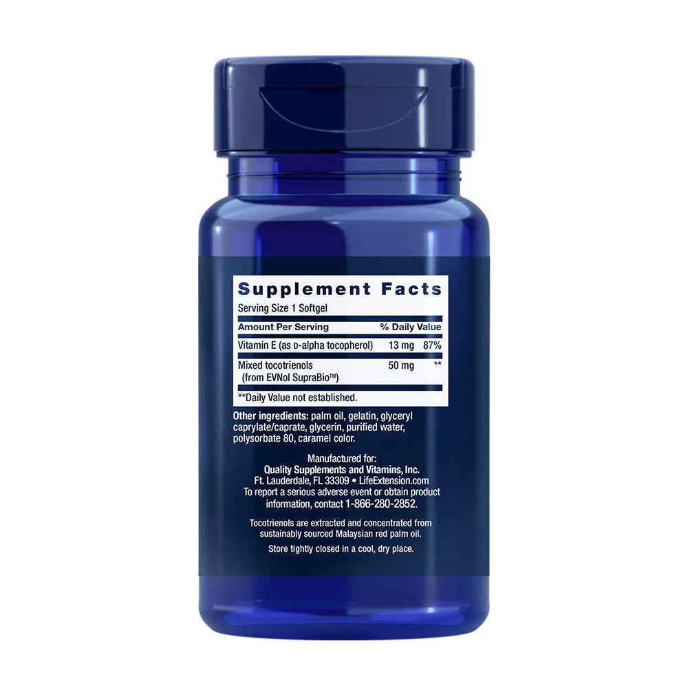 Life Extension Super Absorbable Tocotrienols (60 Softgels)