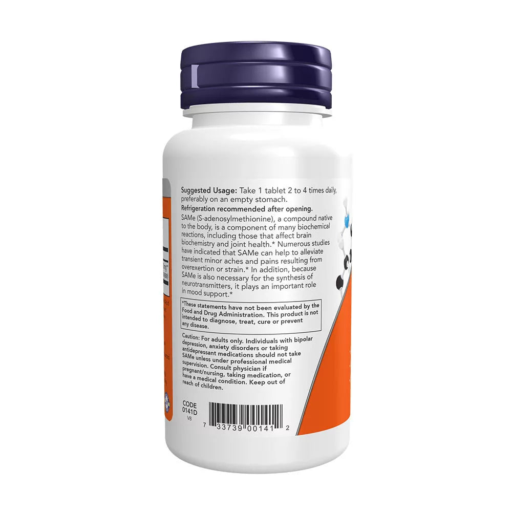 Now Foods SAMe 400 mg (60 Tablets)