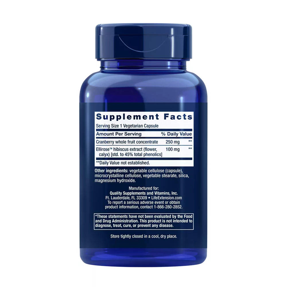 Life Extension Optimized Cran-Max (60 Veg Capsules)