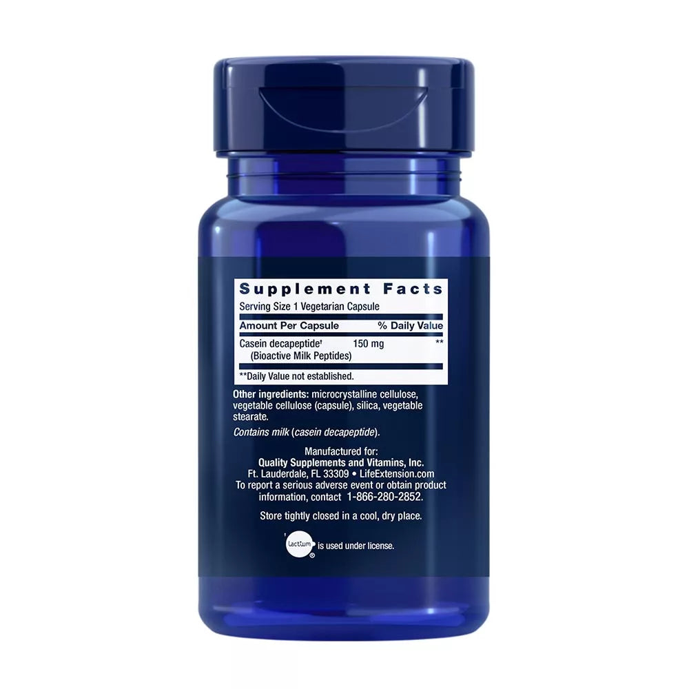 Life Extension Bioactive Milk Peptides (30 Veg Capsules)