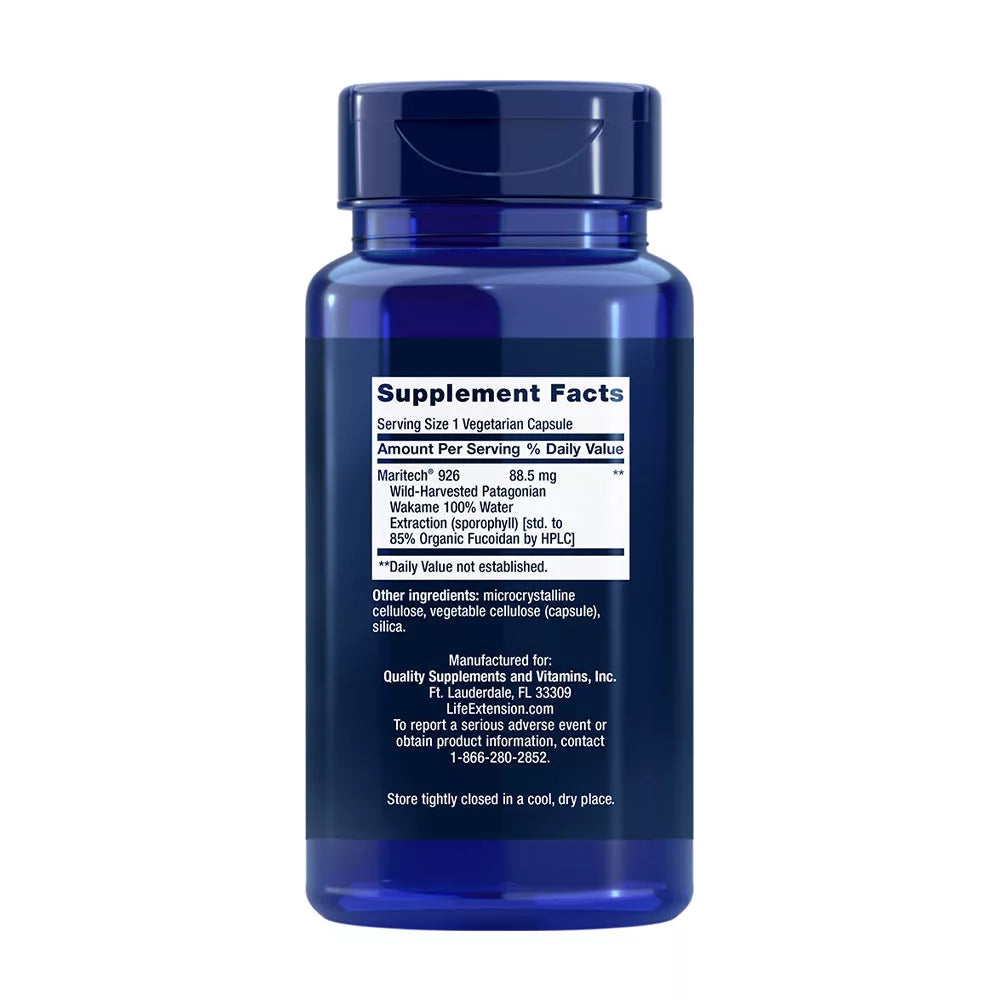 Life Extension Optimized Fucoidan with Maritech (60 Veg Capsules)