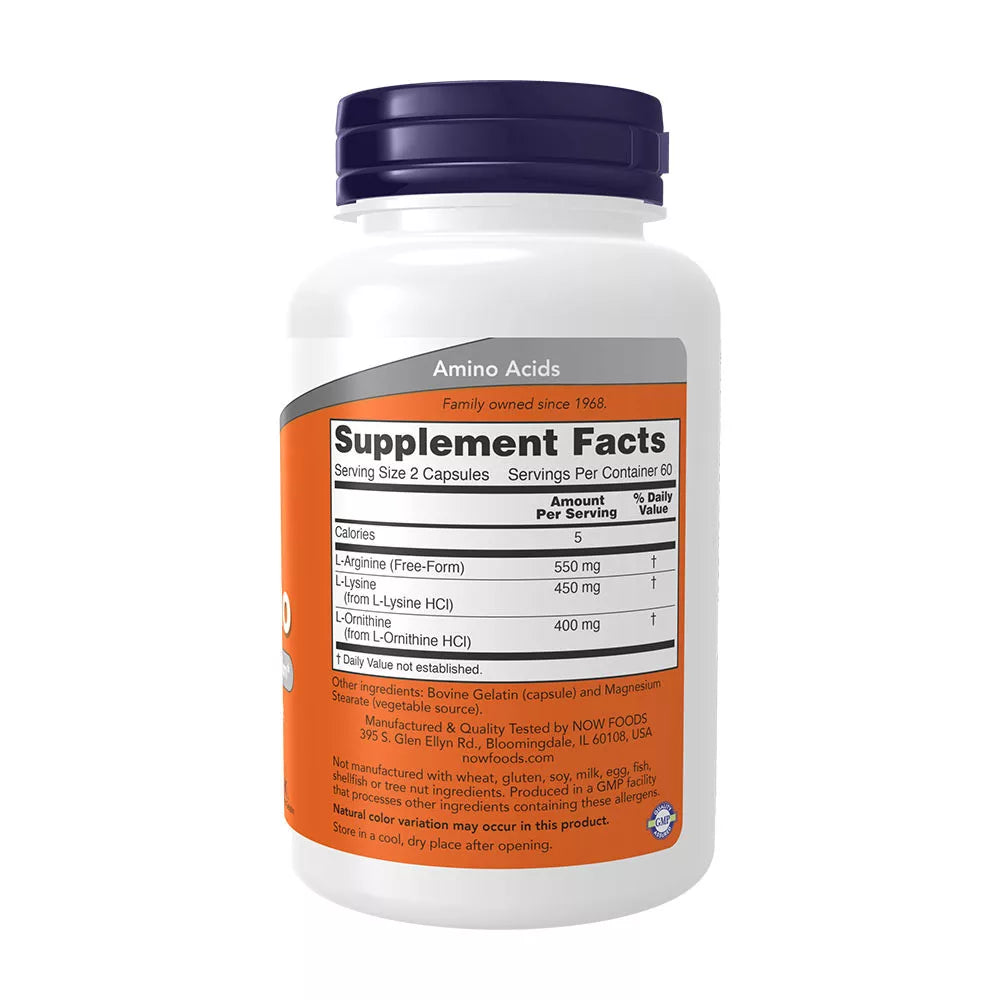 Now Foods Tri-Amino (120 Capsules)