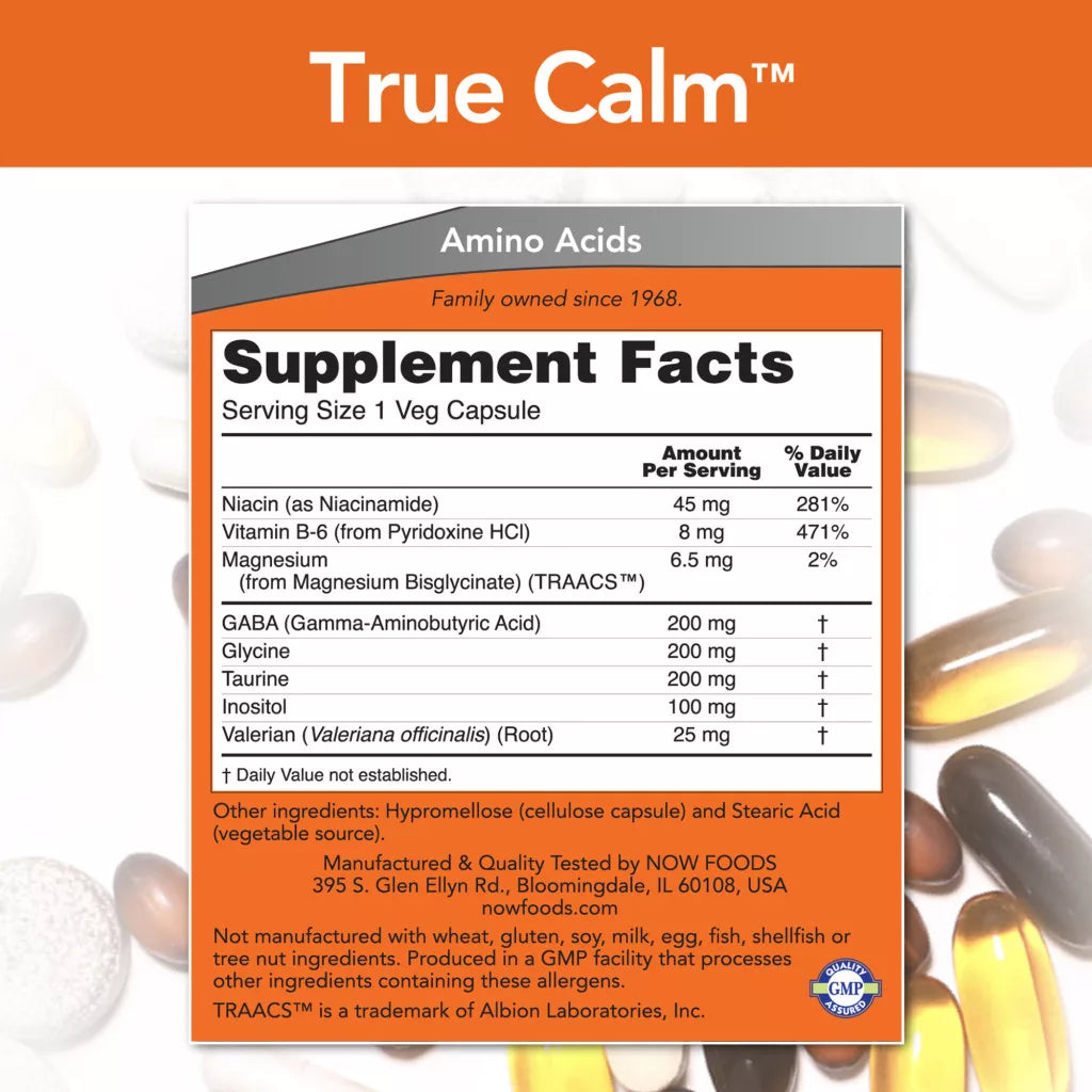 Now Foods True Calm™ (90 Capsules)