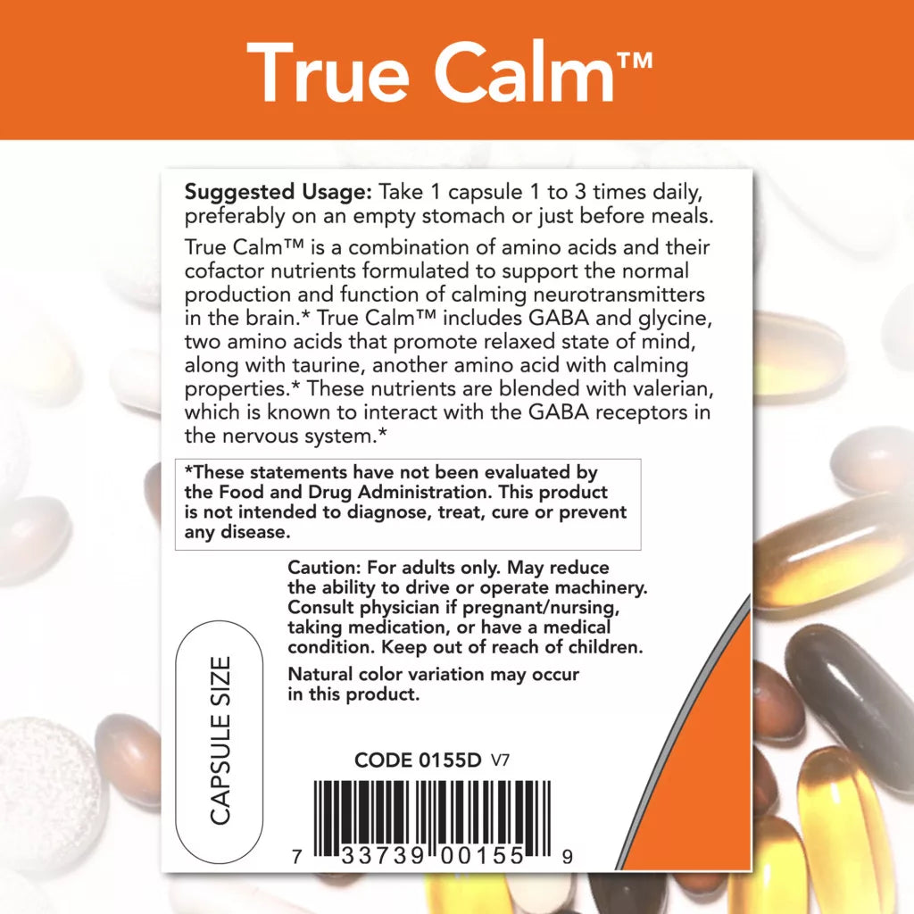 Now Foods True Calm™ (90 Capsules)