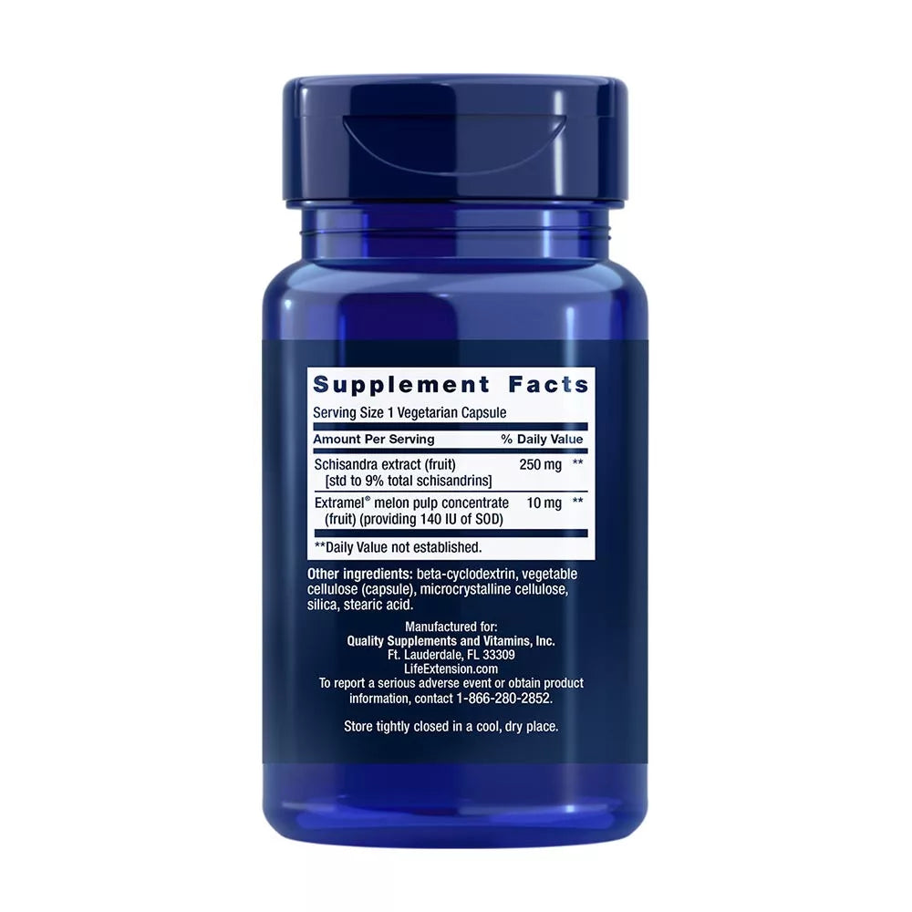 Life Extension Liver Efficiency Formula (30 Veg Capsules)