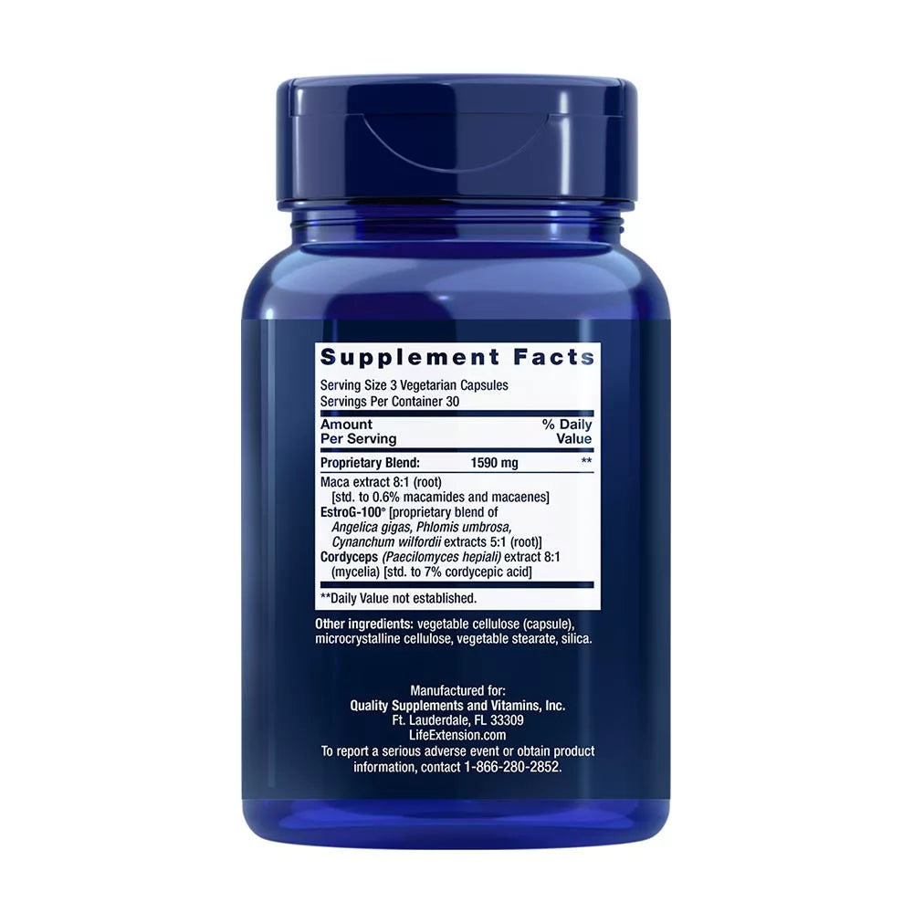 Life Extension Enhanced Sex for Women 50+ (90 Veg Capsules)