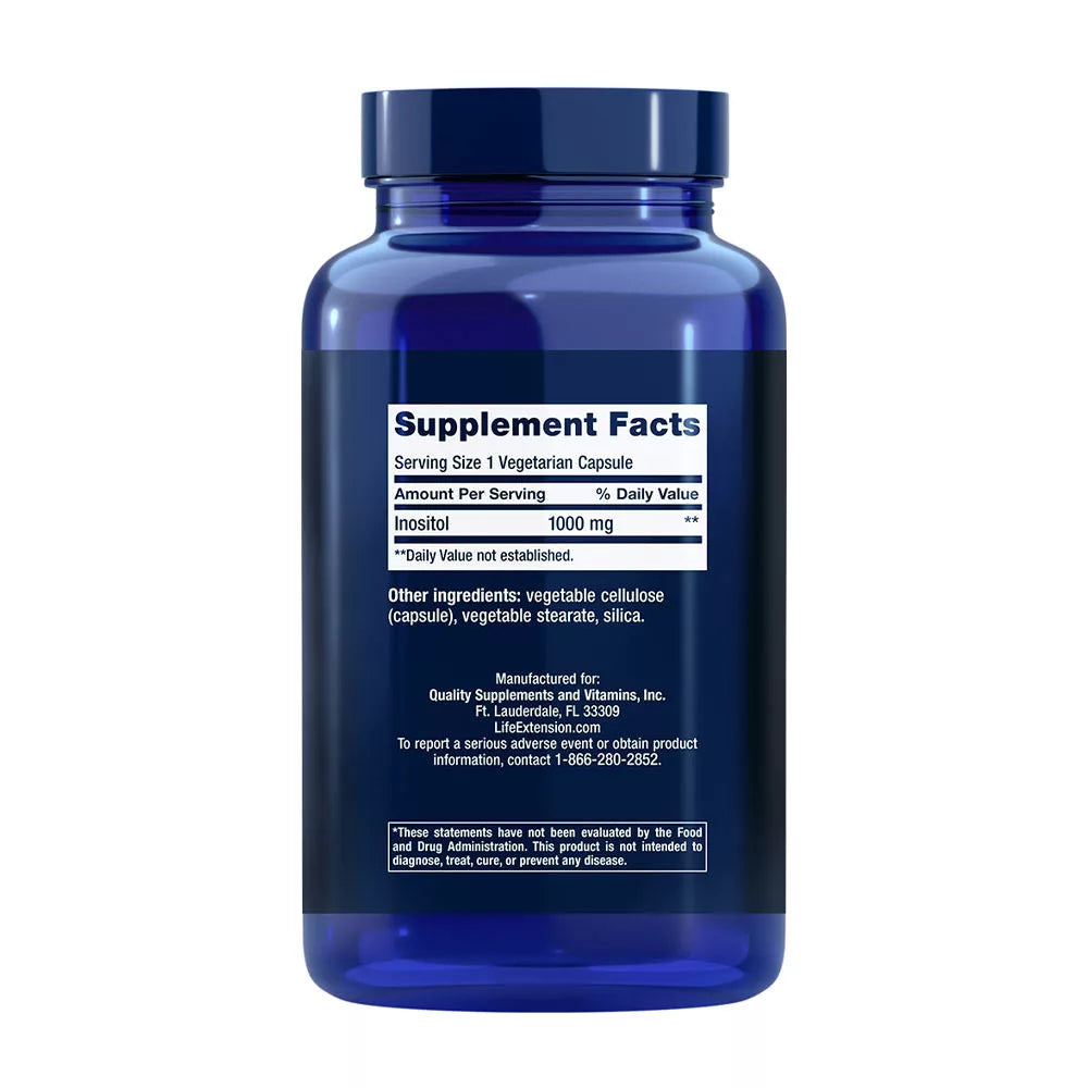 Life Extension Inositol Caps (360 Veg Capsules)