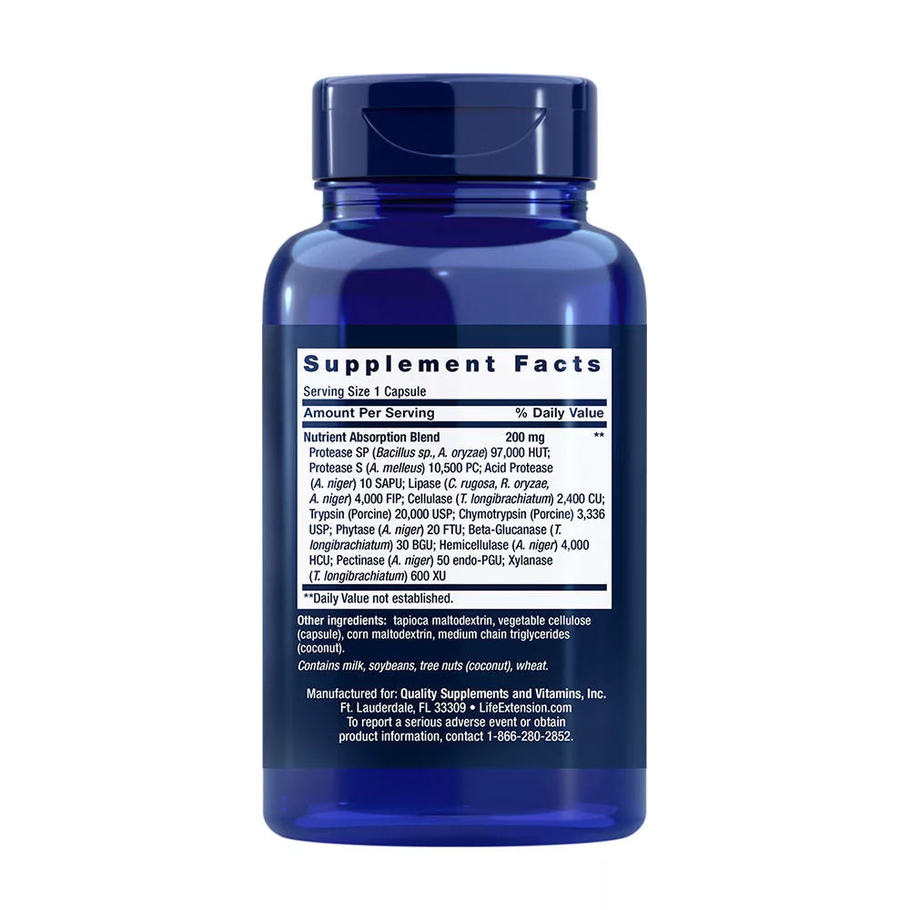 Life Extension Extraordinary Enzymes (60 Capsules)