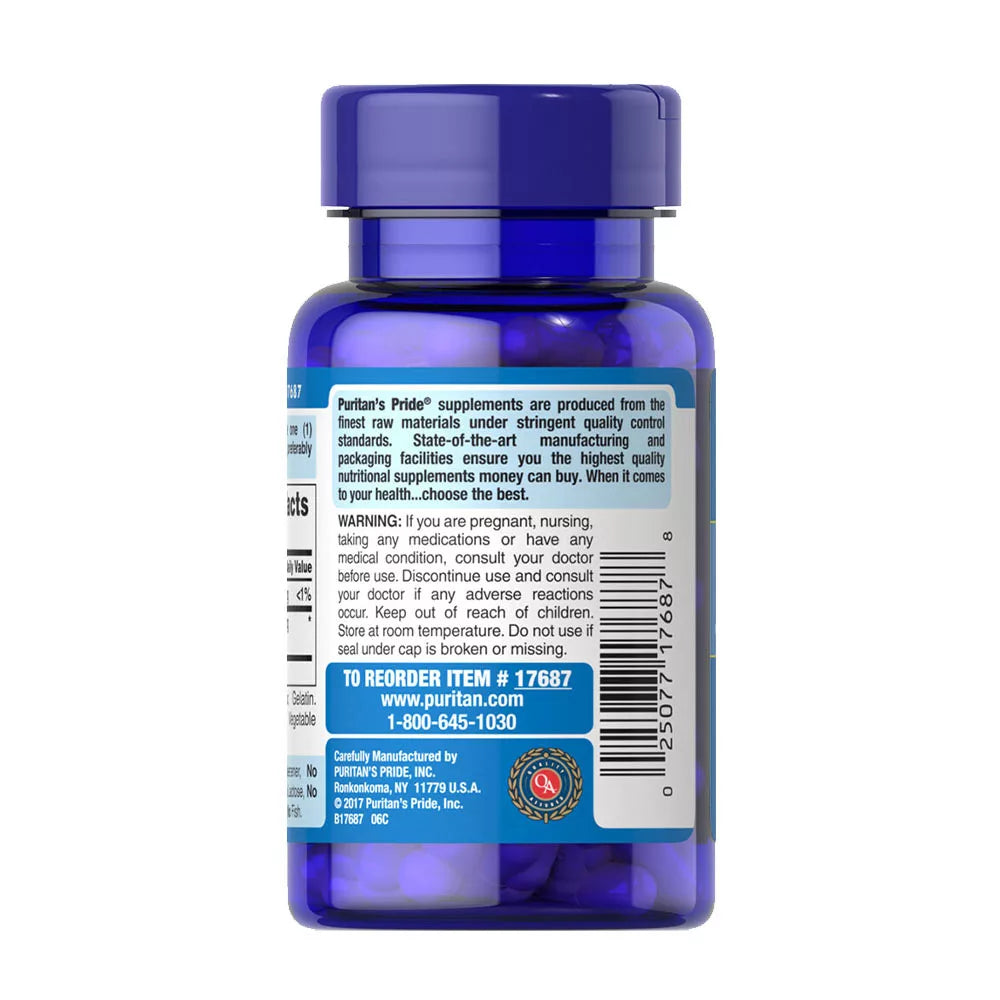 Puritan's Pride Hyaluronic Acid 100 mg (30 Capsules)