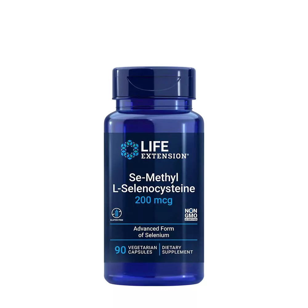 Life Extension Se-Methyl L-Selenocysteine 200 mcg (90 Veg Capsules)