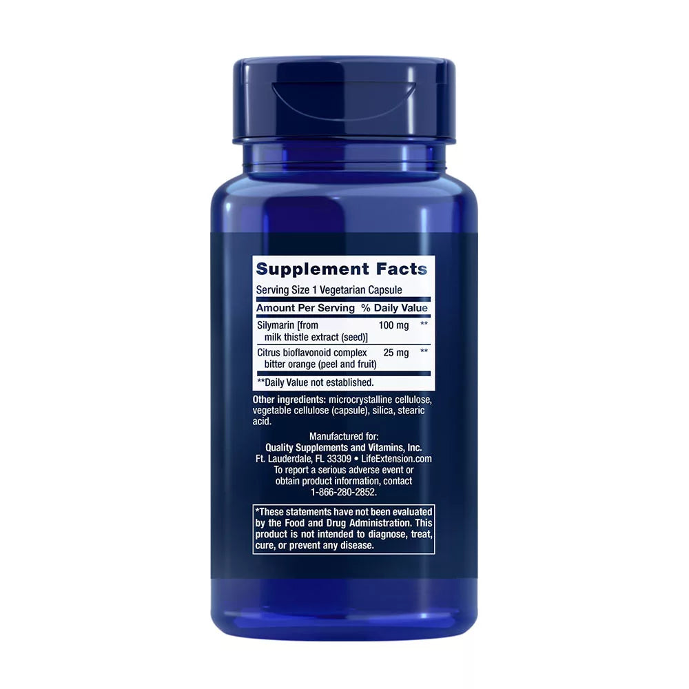 Life Extension Silymarin 100 mg (90 Veg Capsules)