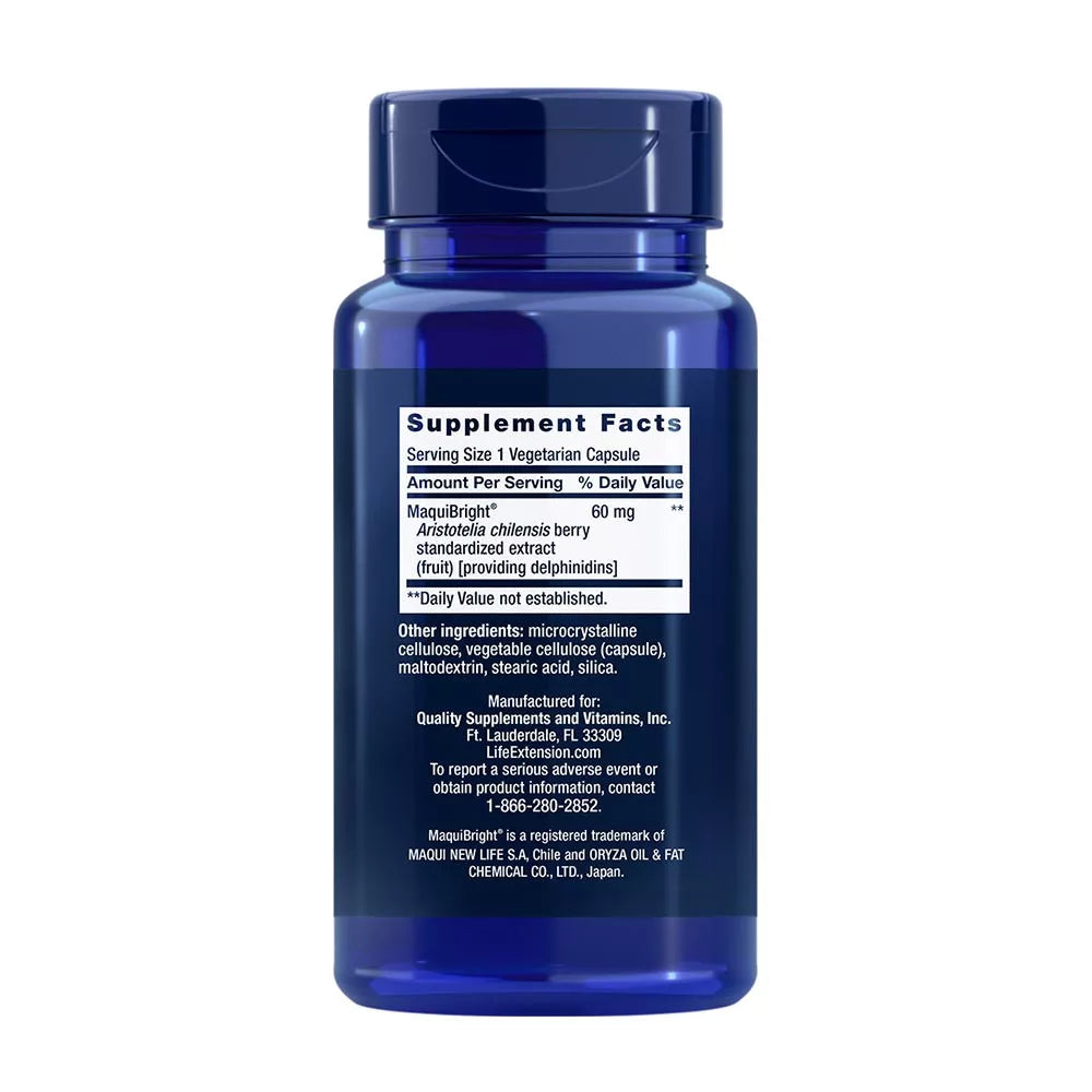 Life Extension Tear Support with MaquiBright® (30 Veg Capsules)