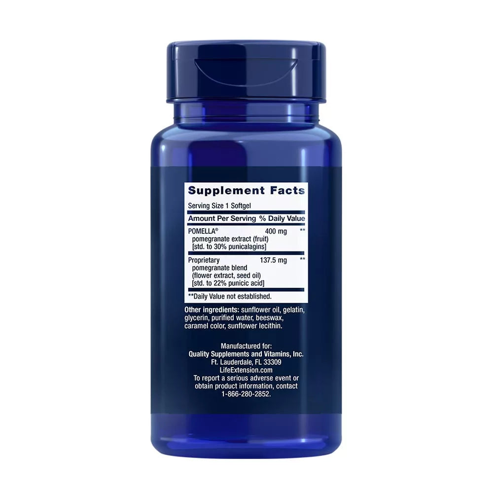 Life Extension Pomegranate Complete (30 Softgels)