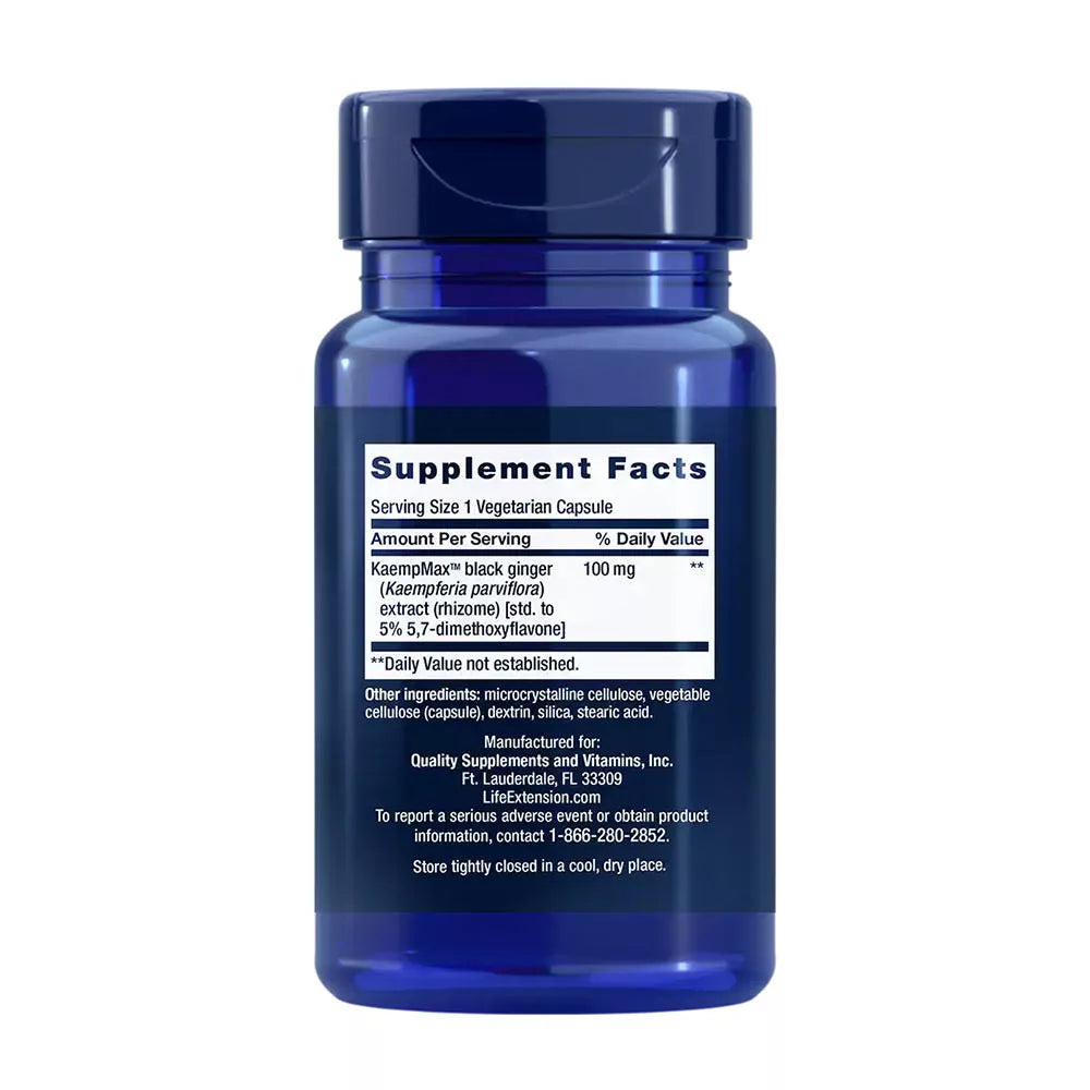 Life Extension Male Vascular Sexual Support (30 Veg Capsules)