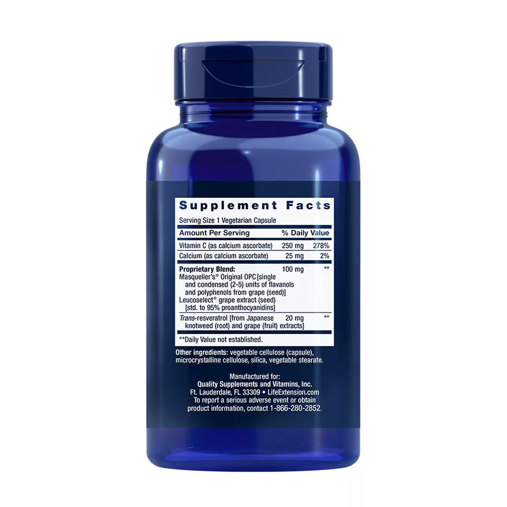 Life Extension Grapeseed Extract (60 Veg Capsules)