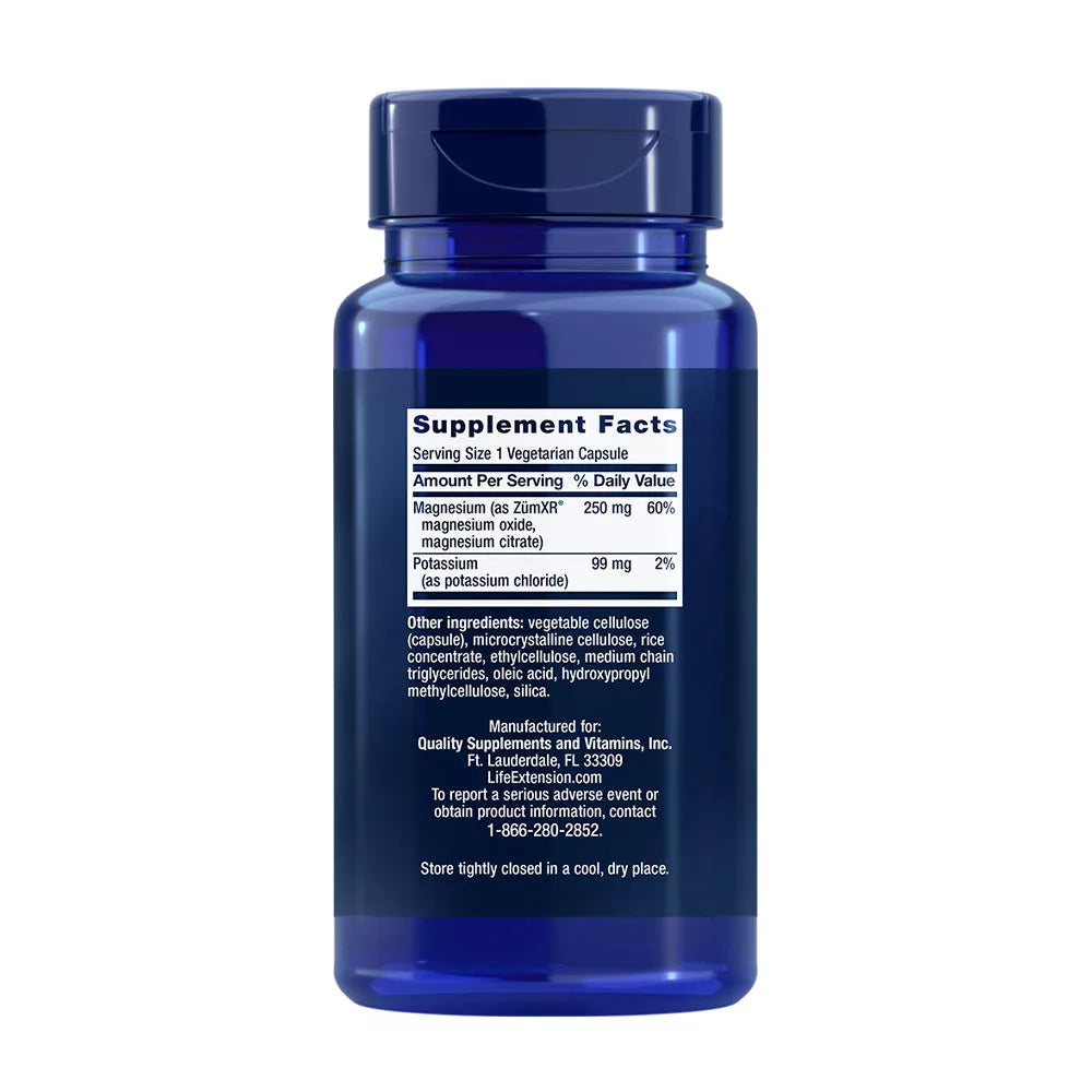 Life Extension Potassium with Extend-Release Magnesium (60 Veg Capsules)