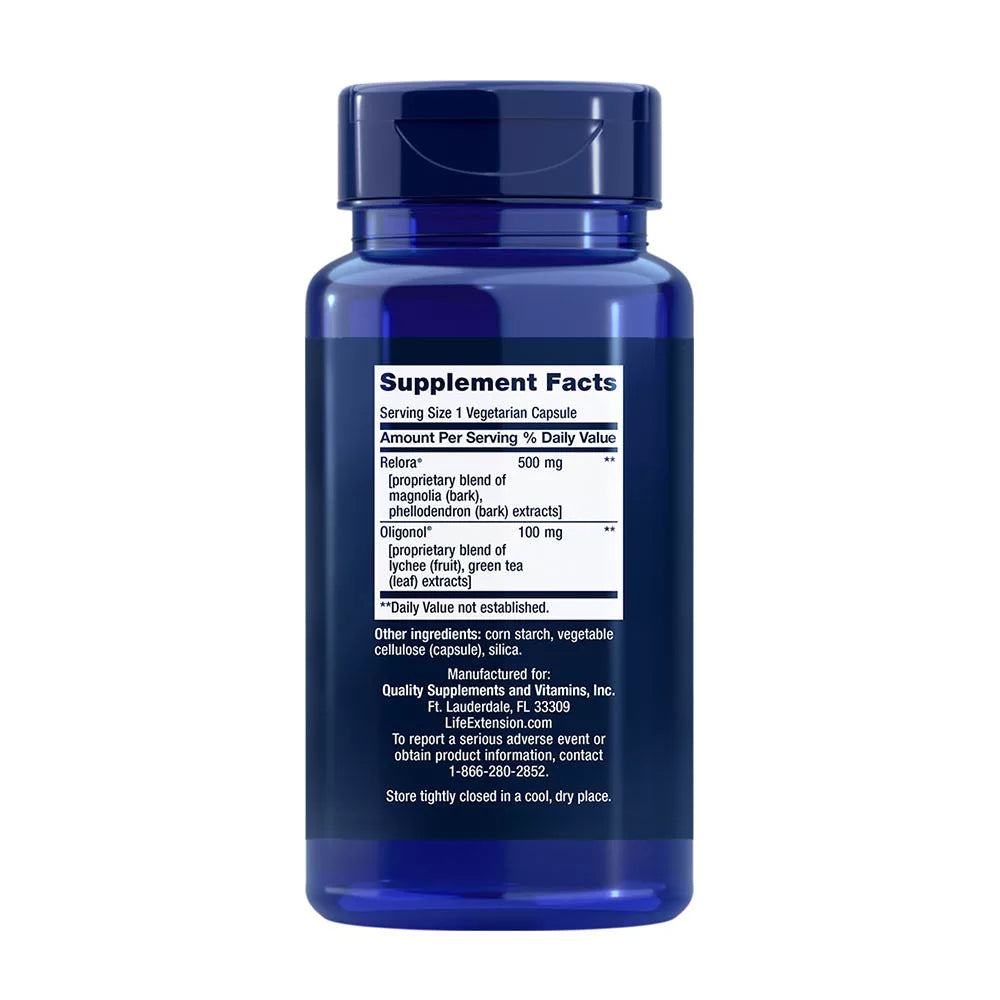 Life Extension Cortisol-Stress Balance (30 Veg Capsules)