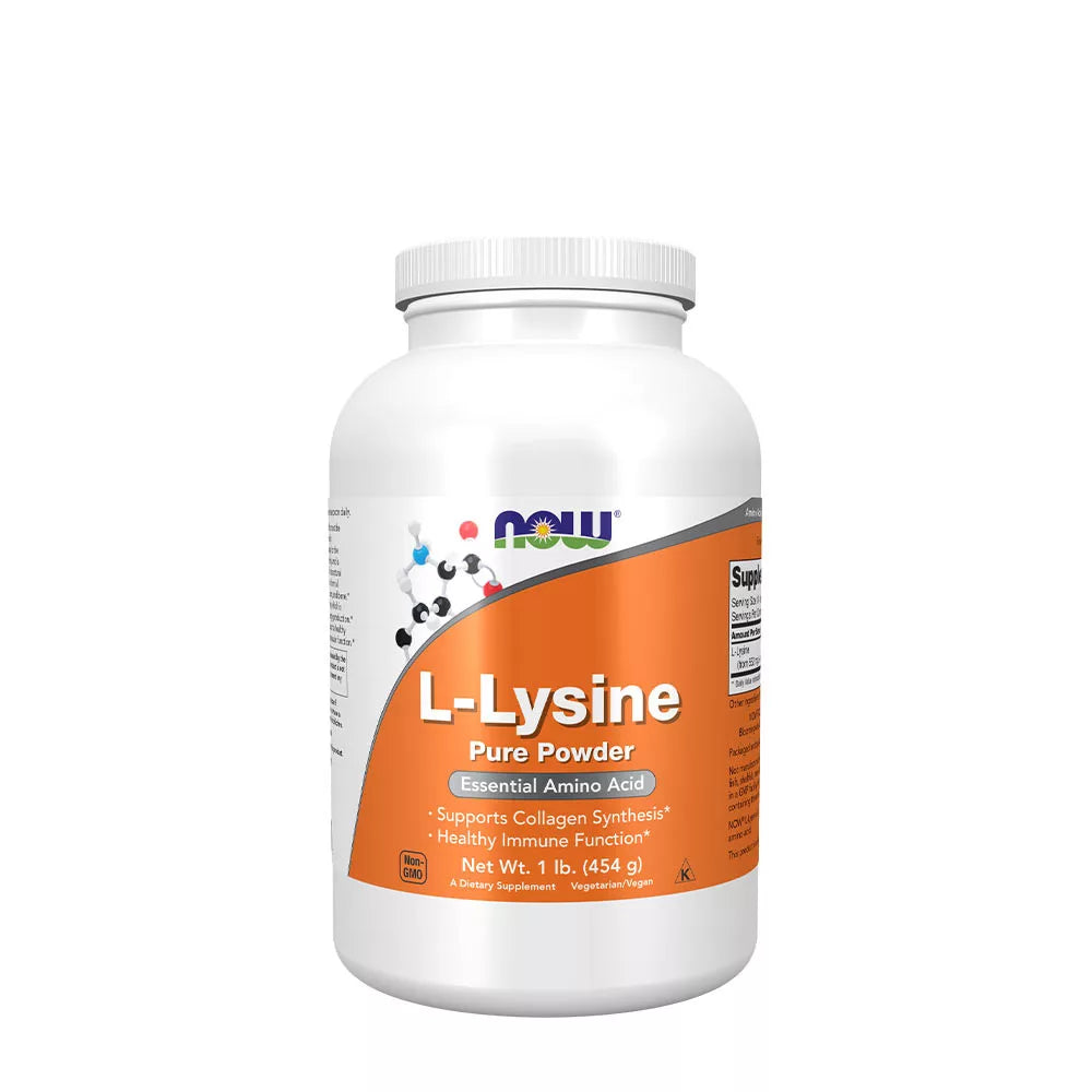 Now Foods L-Lysine Powder (454 g)