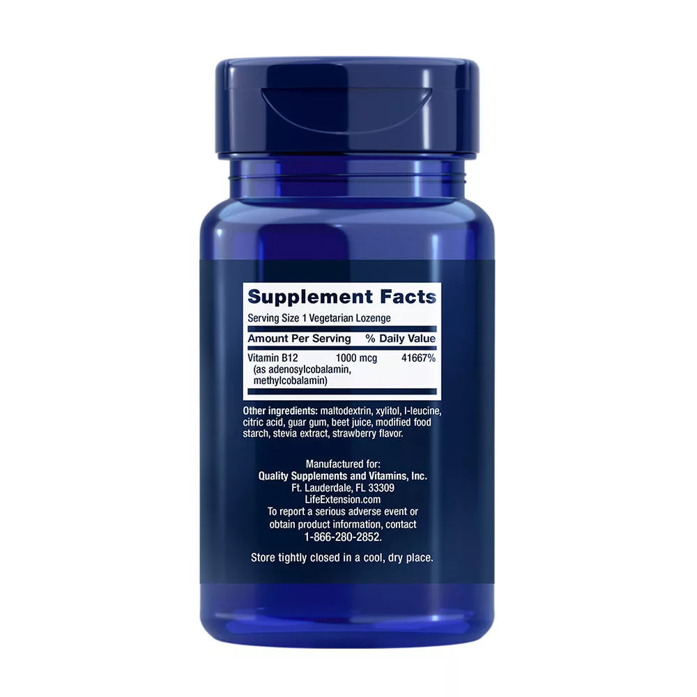 Life Extension B12 Elite (60 Lozenges)