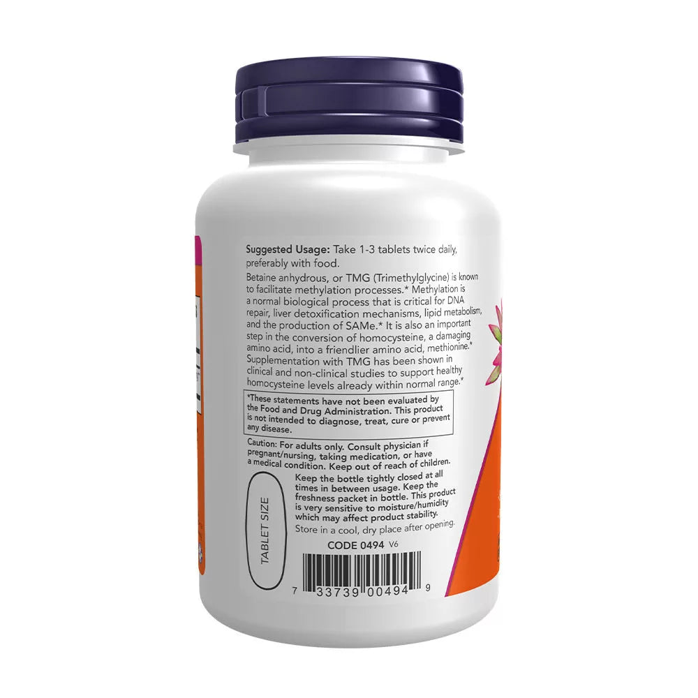 Now Foods TMG 1000MG (100 Tablets)