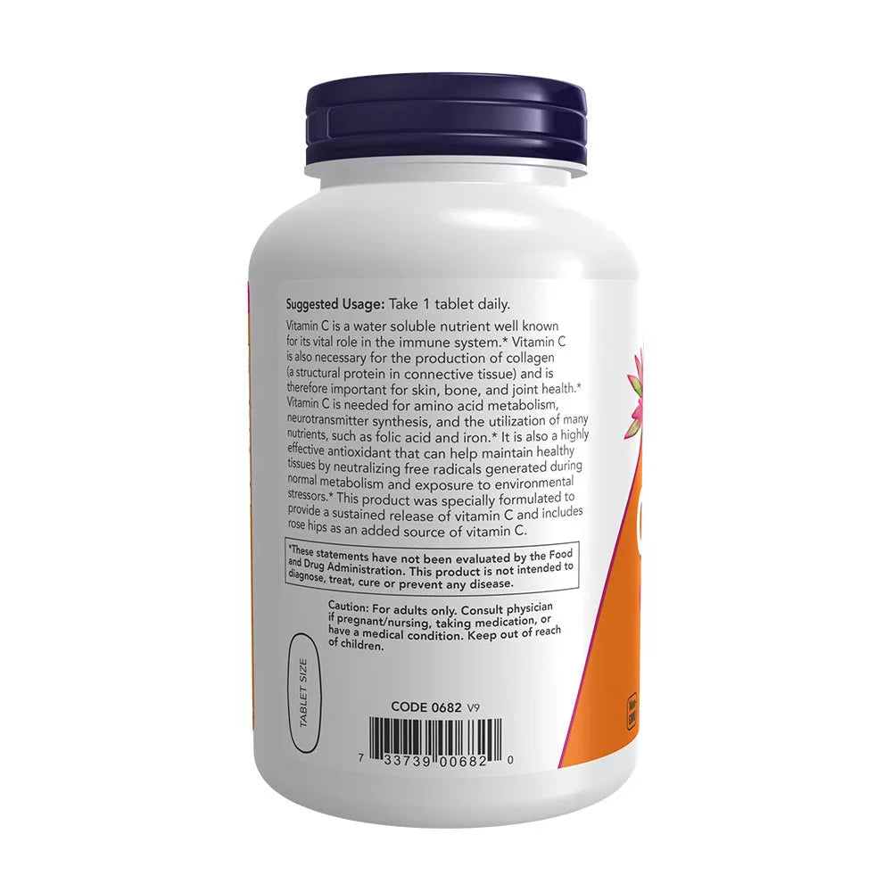 Now Foods Vitamin C-1000 Sustained Release (250 Tablets)
