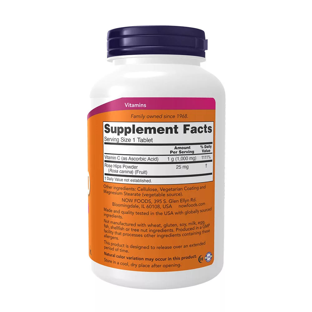 Now Foods Vitamin C-1000 Sustained Release (250 Tablets)