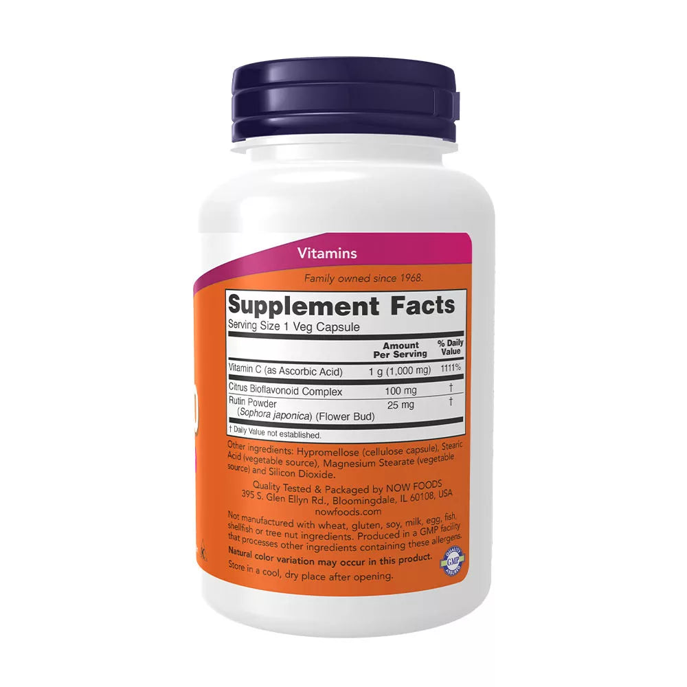 Now Foods Vitamin C-1000 (100 Capsules)