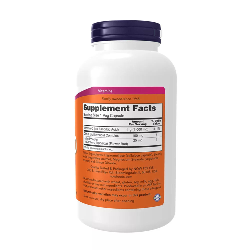 Now Foods Vitamin C-1000 (250 Capsules)