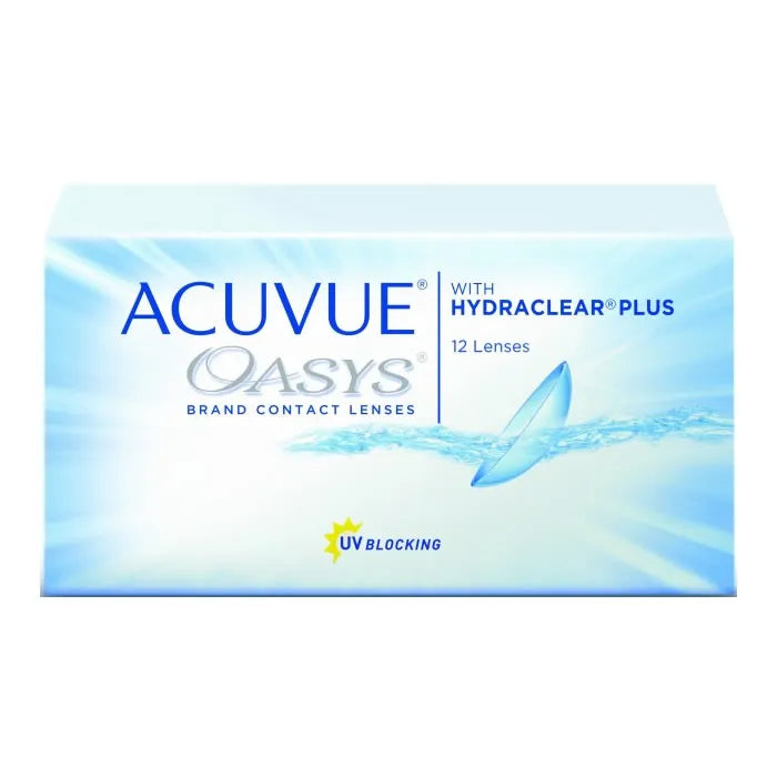 Acuvue Oasys Hydraclear Contact Lenses 2 Weeks Replacement -3.25 BC/8.4 12 Units