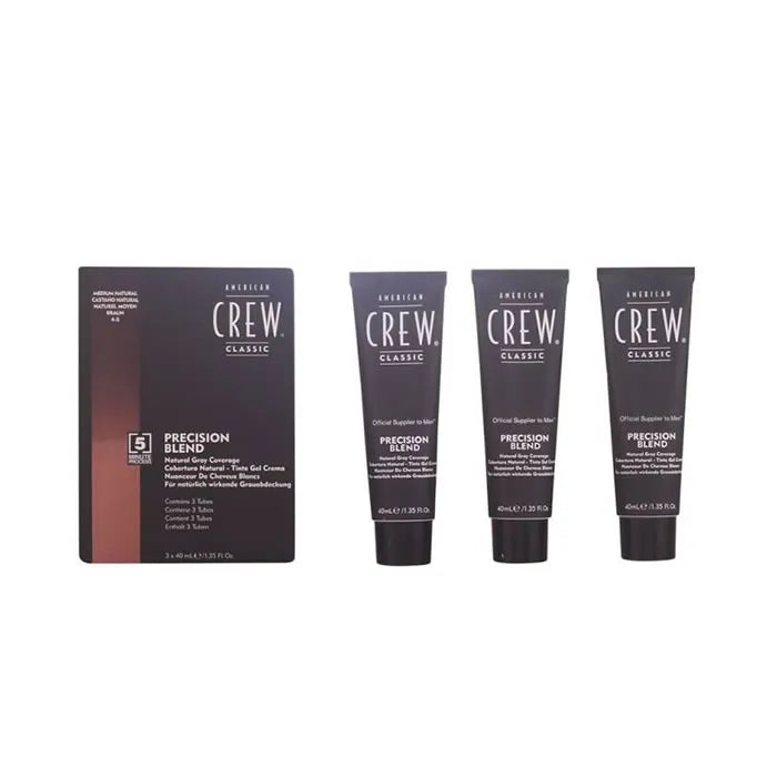 American Crew Precision Blend 4 5 Medium Natural Set 3 Pieces