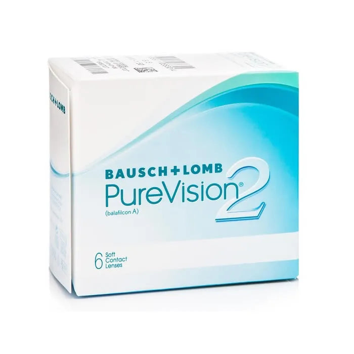 PureVision Contact Lenses Visibility Tinted -1.75 BC/86 6 Units