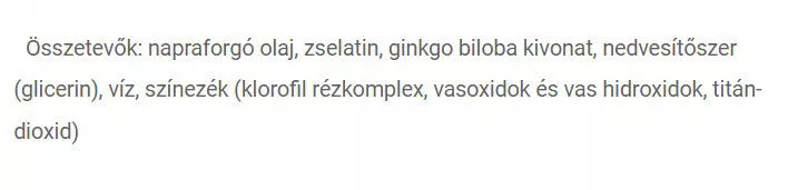 JutaVit Ginkgo Biloba Forte 80 mg softgel (70 Softgels)