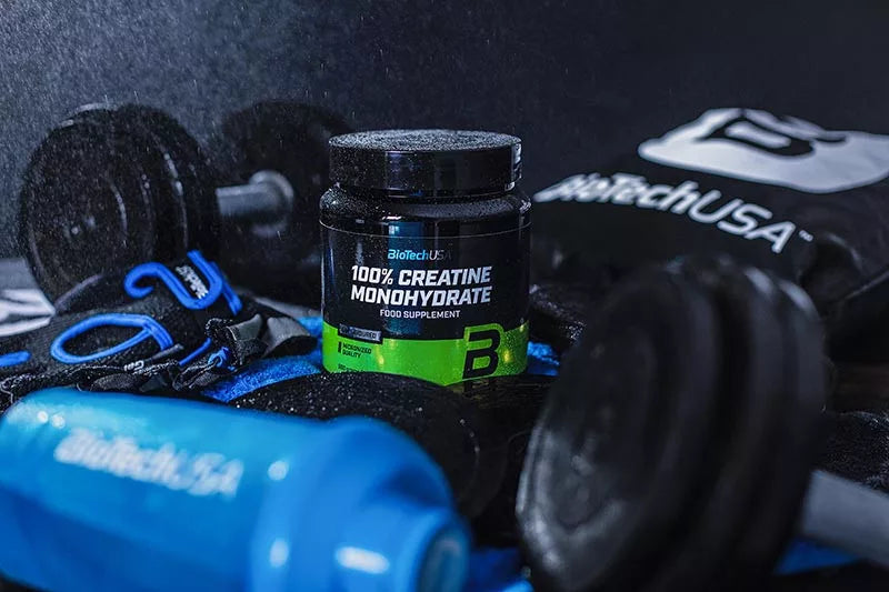 BioTechUSA 100% Micronized Creatine Monohydrate (300 g, Unflavored)