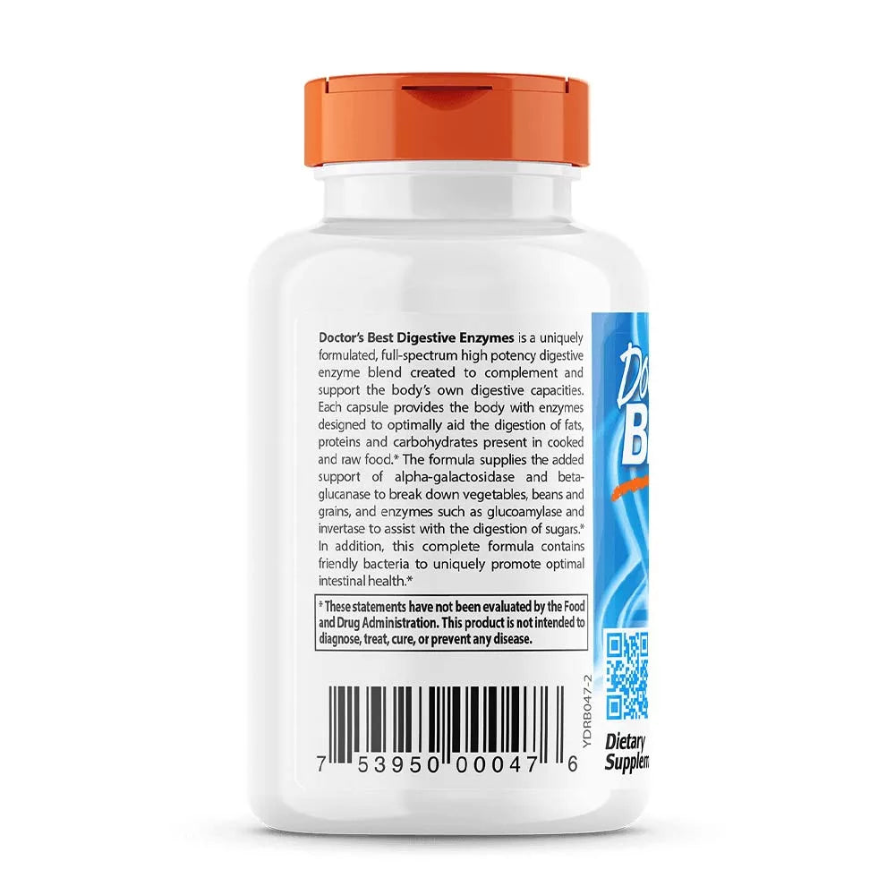 Doctor's Best Digestive Enzymes (90 Veggie Capsules)