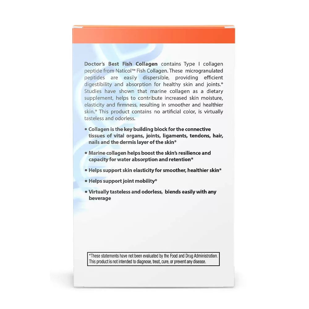 Doctor's Best Fish Collagen with Trumarine Collagen (30 Packs)