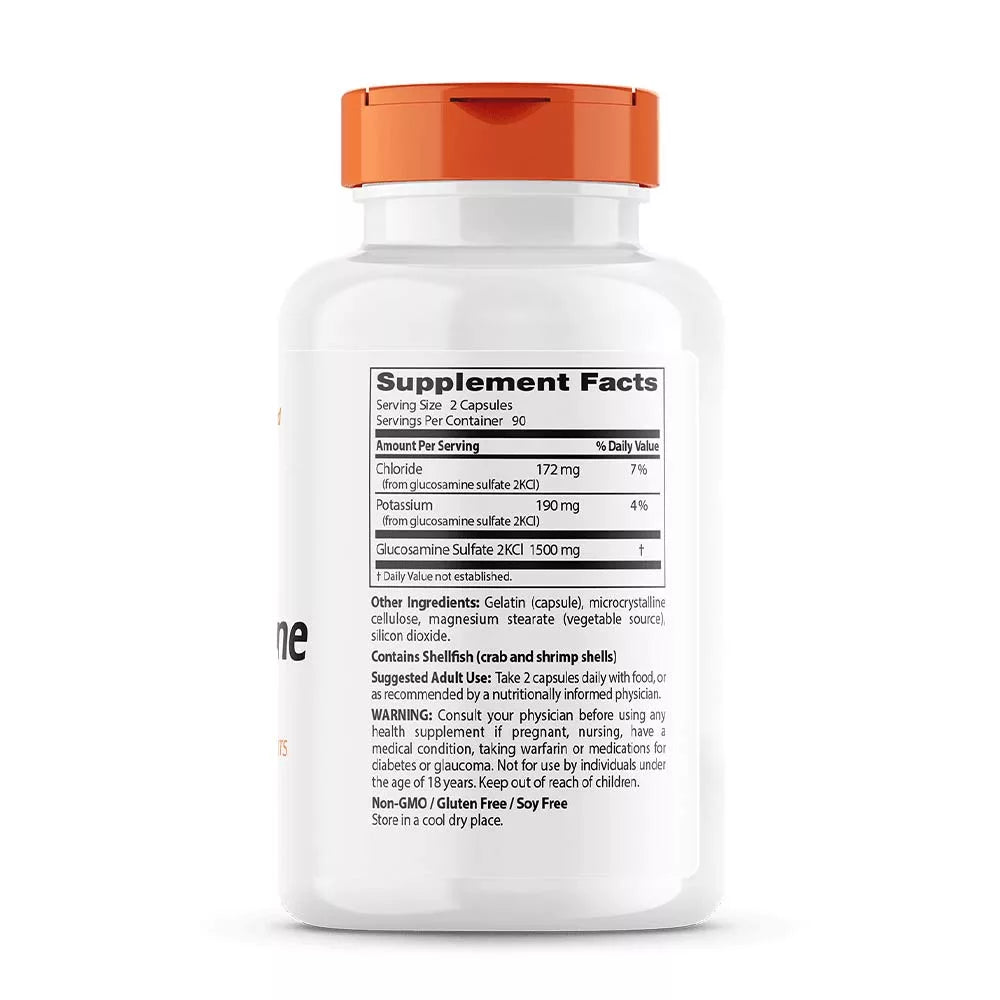 Doctor's Best Glucosamine Sulfate 750 mg (180 Capsules)