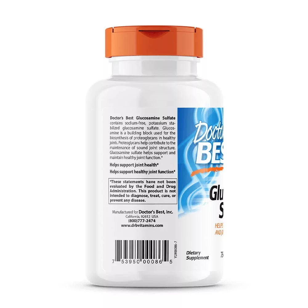 Doctor's Best Glucosamine Sulfate 750 mg (180 Capsules)