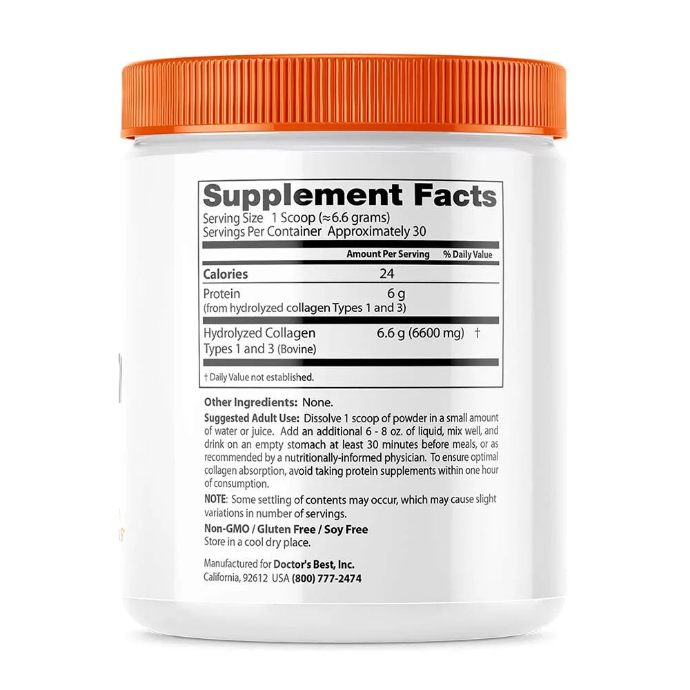 Doctor's Best Pure Collagen Types 1 and 3 powder (200 g)