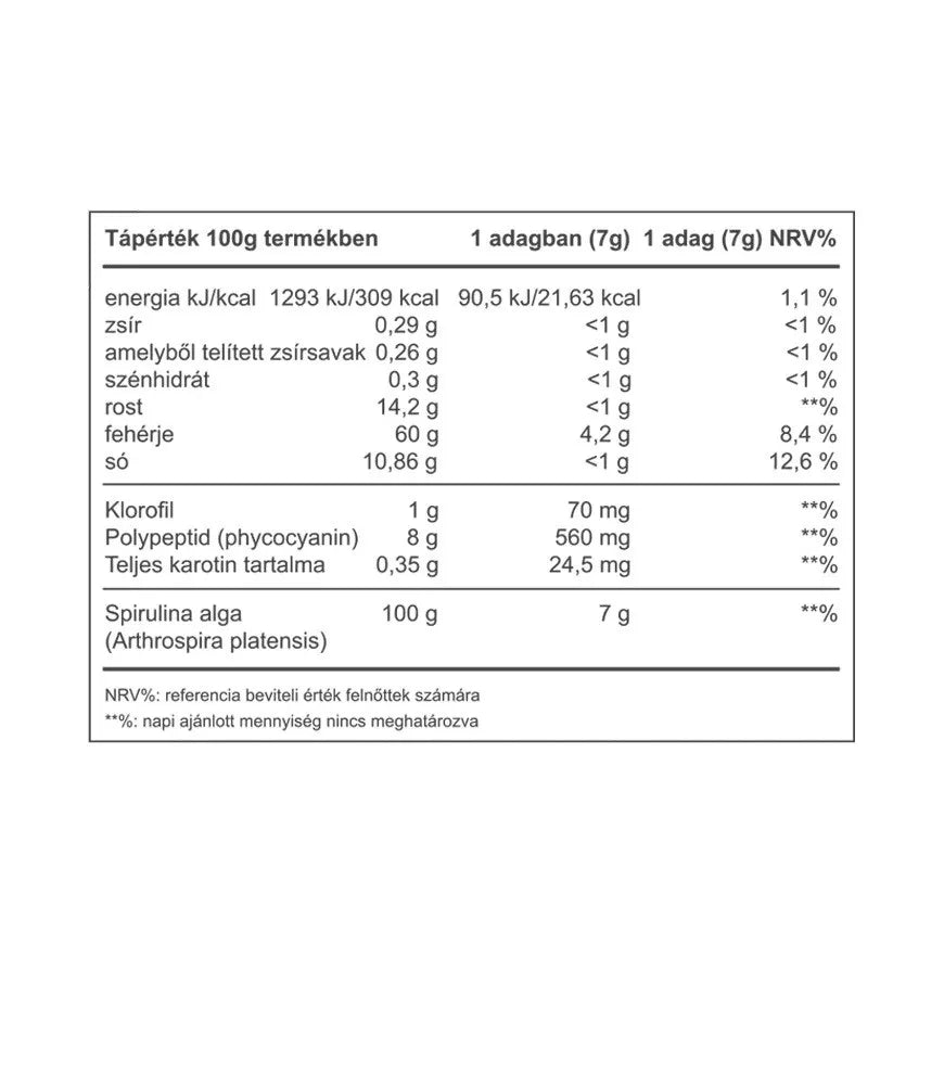 Vitaking Spirulina Algae Powder (250 g)
