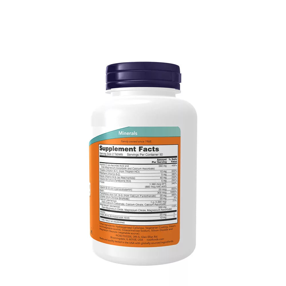 Now Foods Cal-Mag Stress Formula (100 Tablets)