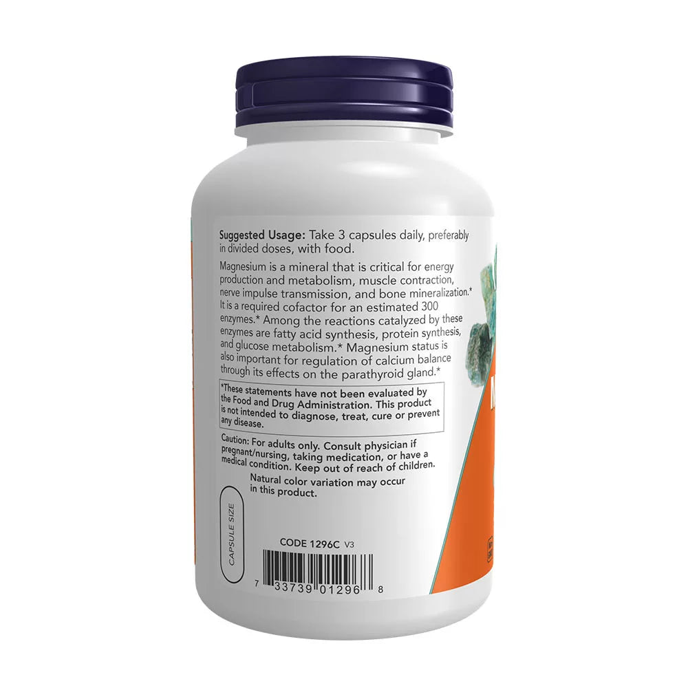 Now Foods Magnesium Citrate (240 Capsules)