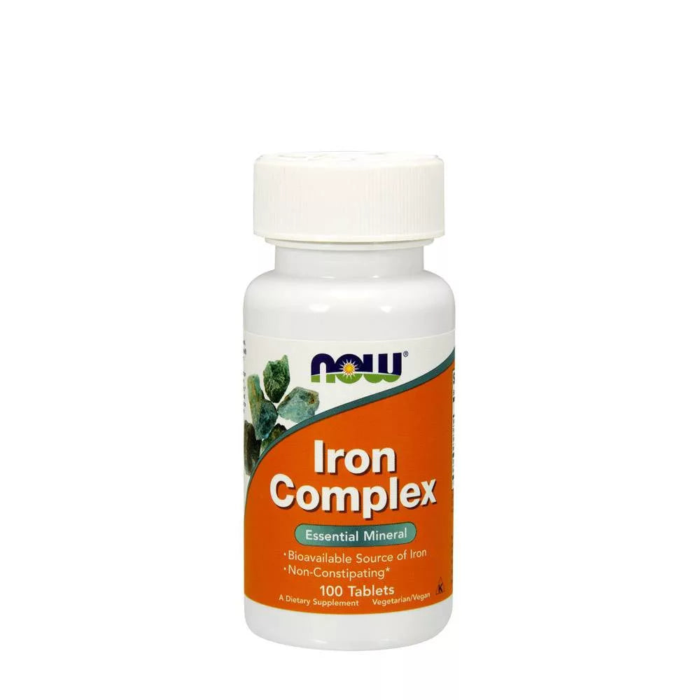 Now Foods Iron Complex Vegetarian (100 Tablets)